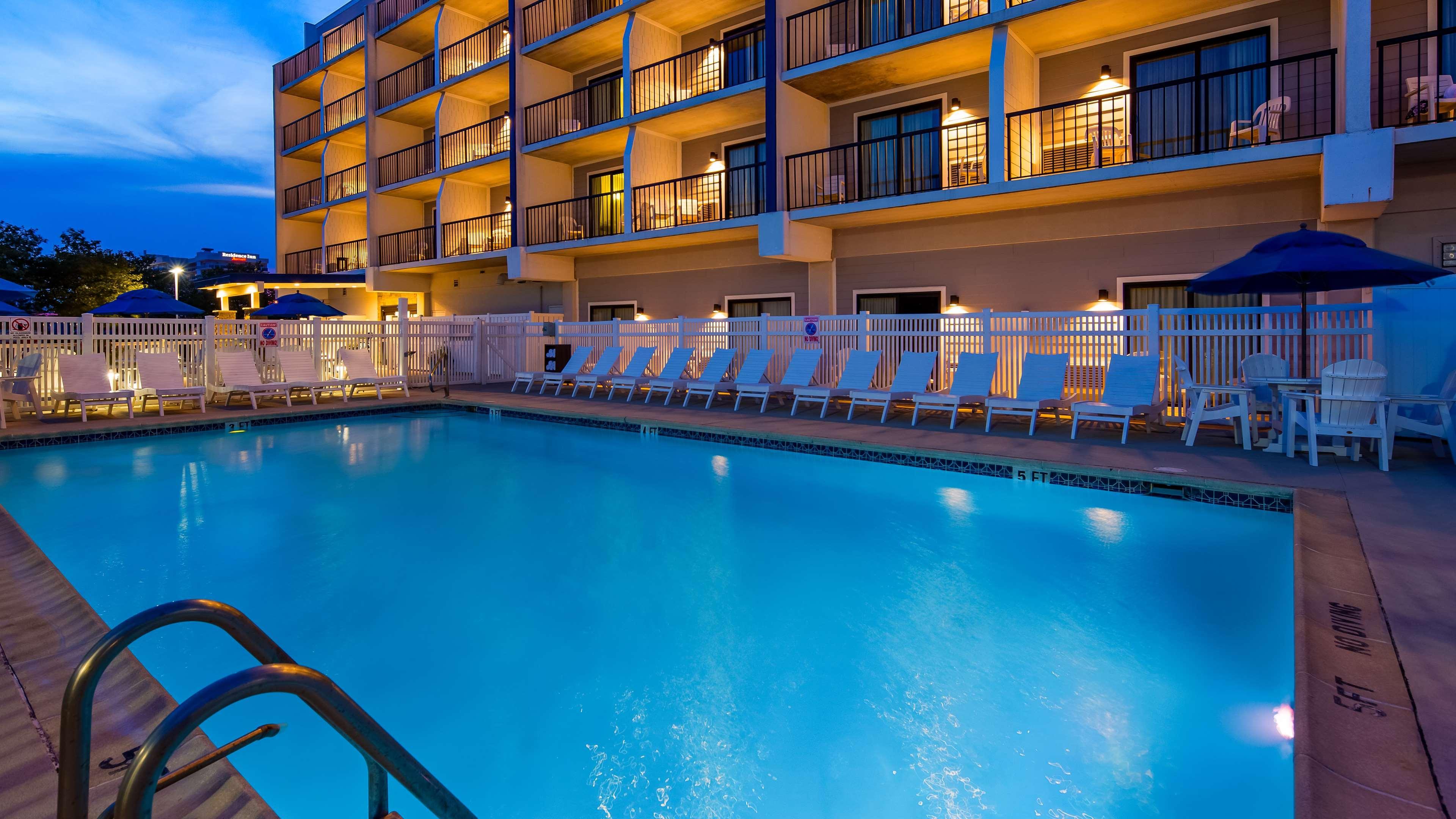 Sea Bay Hotel Ocean City Exterior foto