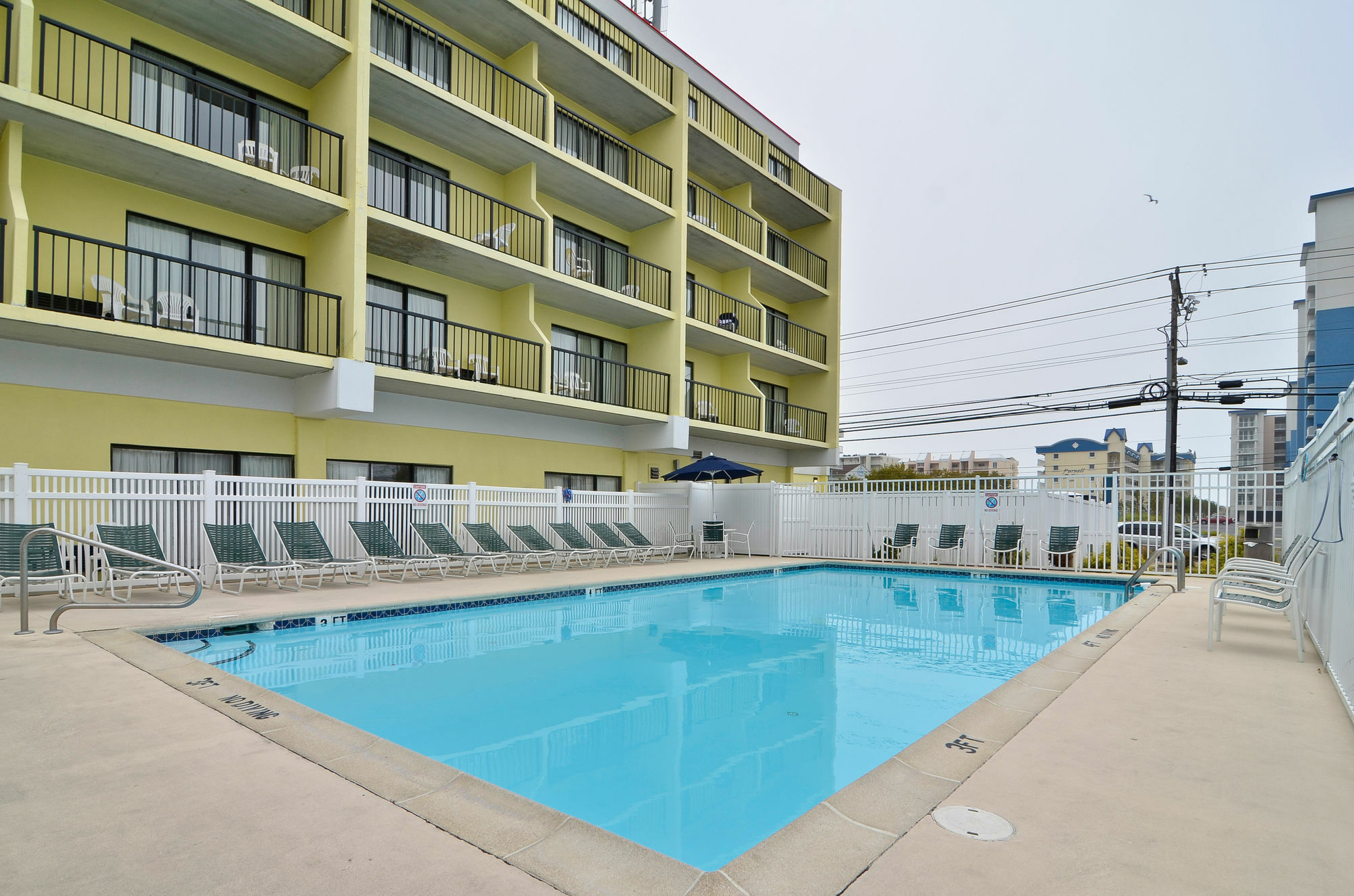Sea Bay Hotel Ocean City Exterior foto